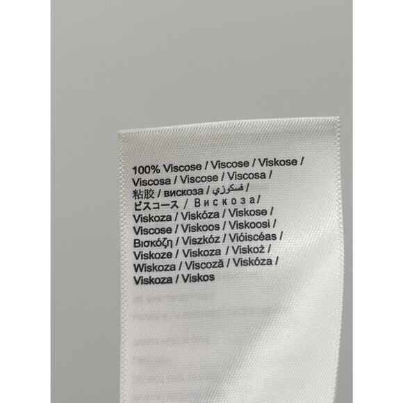 B49 Farm Rio Toucans Scarf Maxi Dress Womens Small Long Sleeve Boho Earthy Chic - Picture 12 of 14